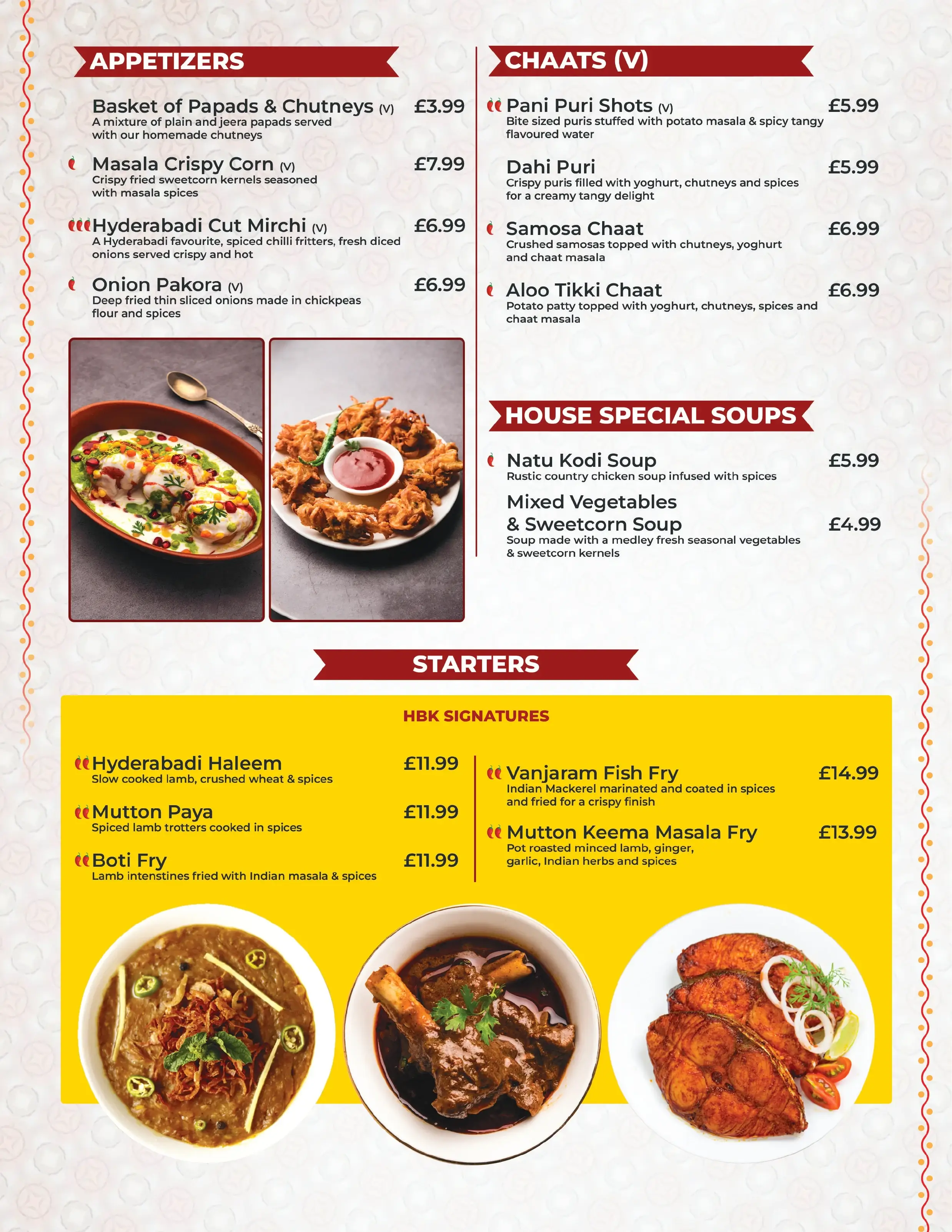 dinein-menu